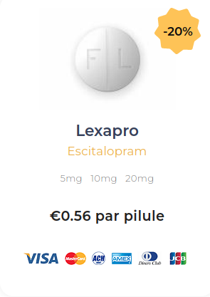 Acheter generique Lexapro escitalopram des prix avantageux dans ...