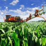 Pulverização em milho alto. Uniport, BalanceControl