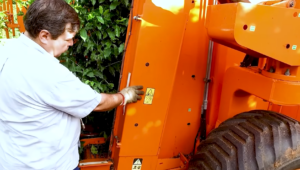 Manutenção colhedora de café