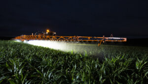agricultura de precisão barra de luzes