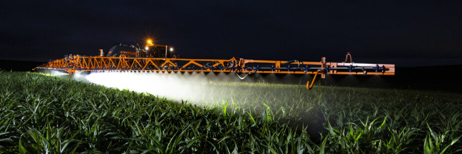 agricultura de precisão barra de luzes